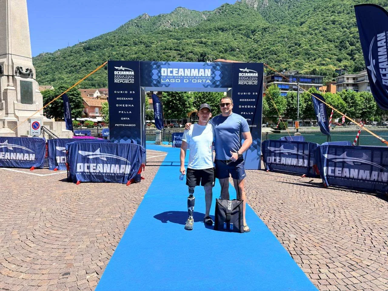 Участь у плавальній події Oceanman
